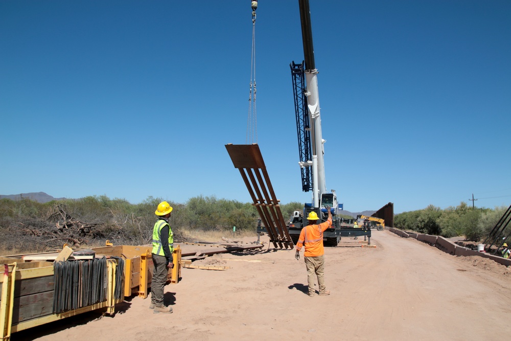 Tucson Sector Border Barrier Project