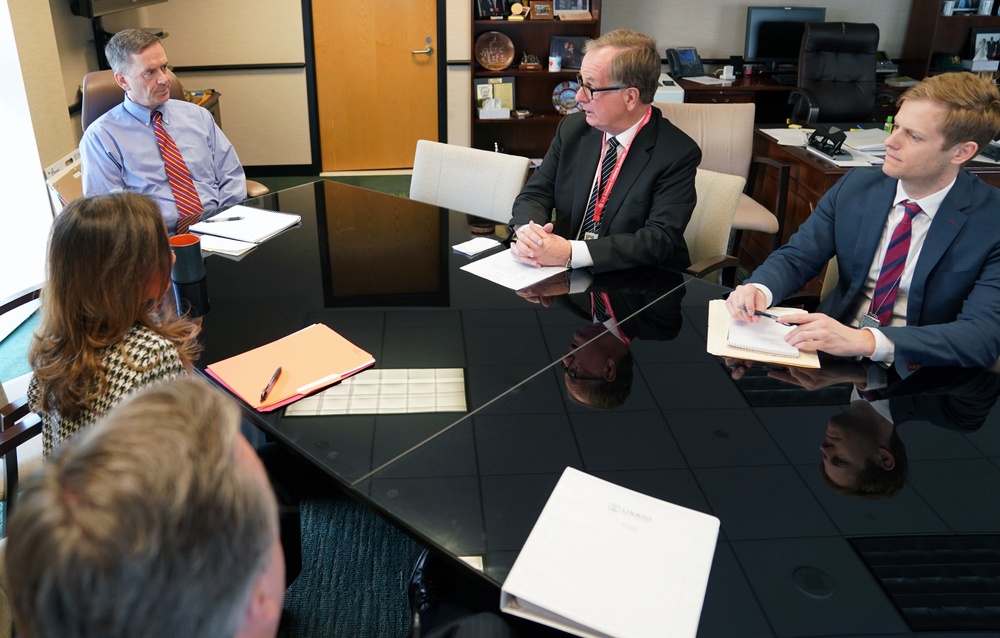 AAID Mark Green meets with A.B. Culvahouse, US Ambassador to Australia