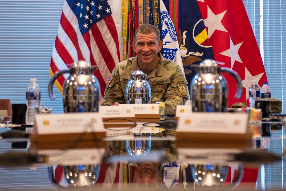 Sergeant Major of the Army visits JBLE