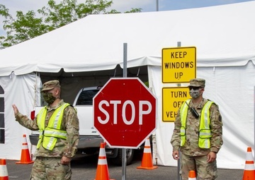 Kentucky Guard stays in fight against COVID-19 with multiple Drive-Thru Test Sites