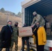 U.S. Embassy personnel donate PPE to Lesotho at South African, Lesotho border