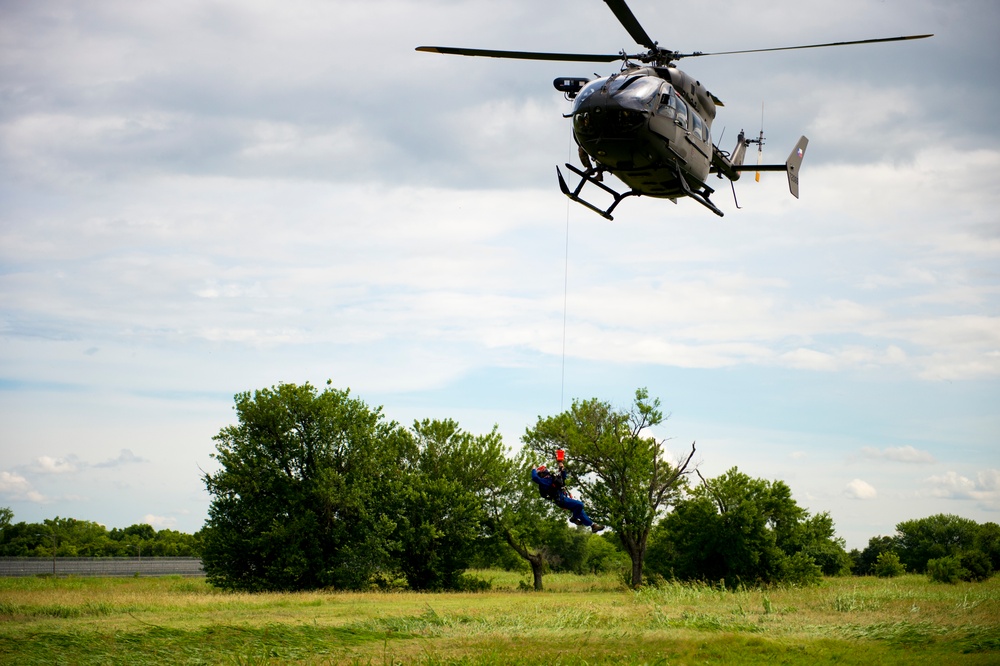 Texas National Guard trains for rescue missions