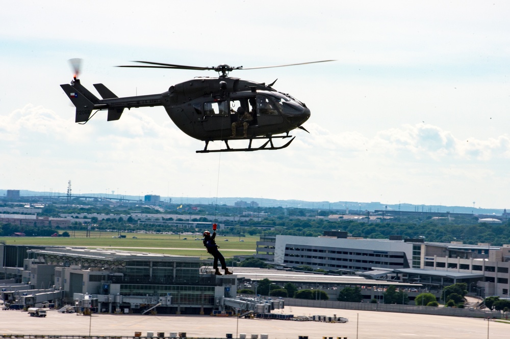 Texas National Guard trains for rescue missions