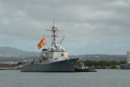 USS Preble Returns To Homeport