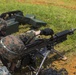 III MEF Marines work on combat proficiency with the M240B medium machine gun