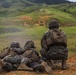 III MEF Marines work on combat proficiency with the M240B medium machine gun
