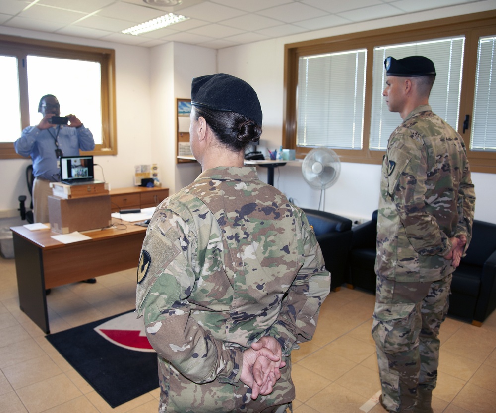 Change of Command Ceremony 405th AFSBn-AFRICA