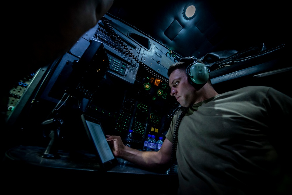ASAB Airmen prepare Legacy C-130s for flight