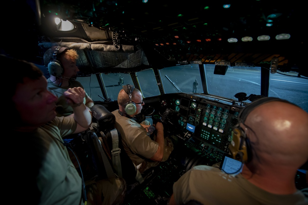 ASAB Airmen prepare Legacy C-130s for flight
