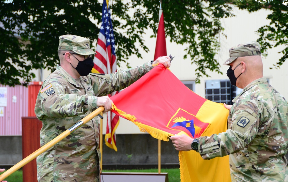 South Carolina Army National Guard unit assumes command of rotational air defense artillery brigade