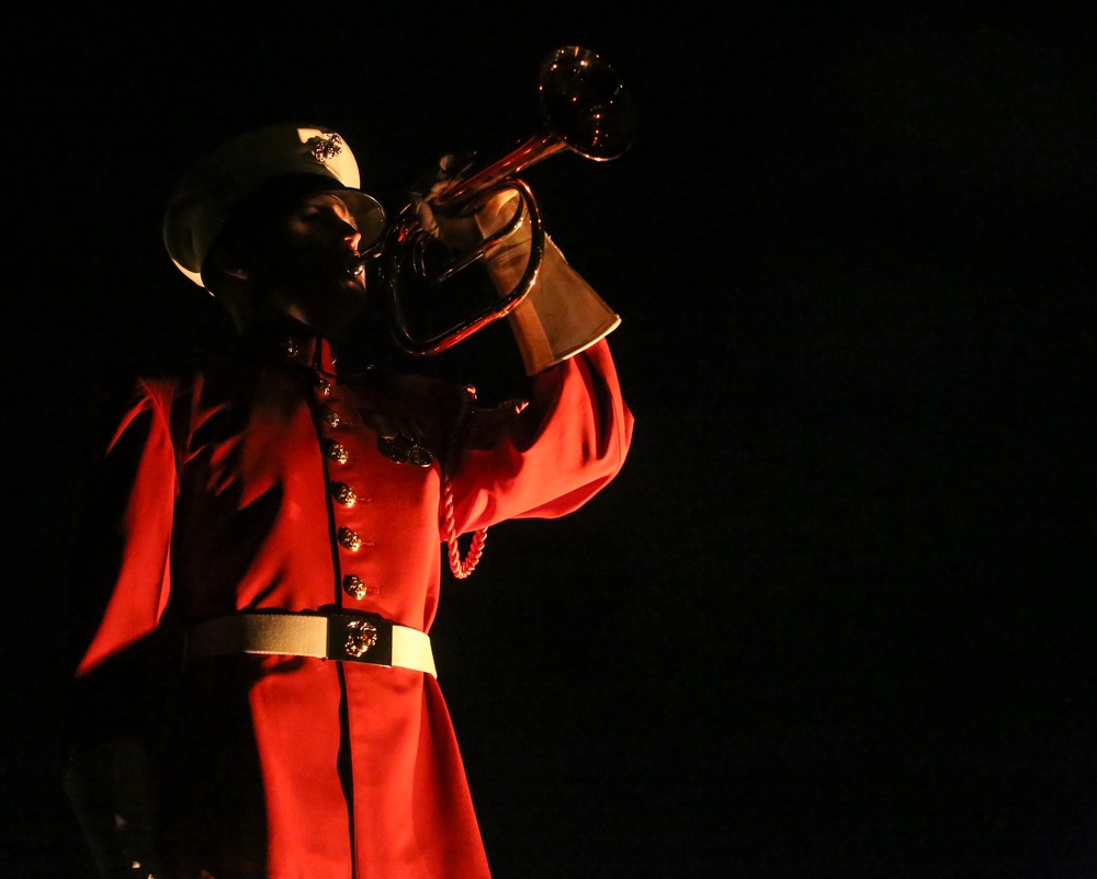 Marine Barracks Washington Conducts Friday Evening Parade Dress Rehearsal June 24, 2020