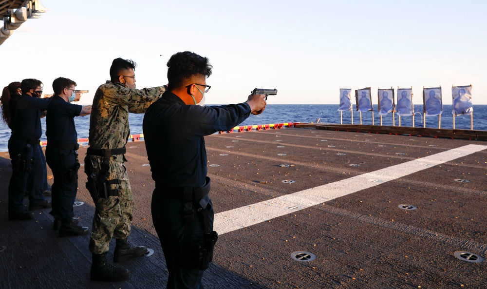 USS WASP (LHD 1) OPERATIONS AT SEA