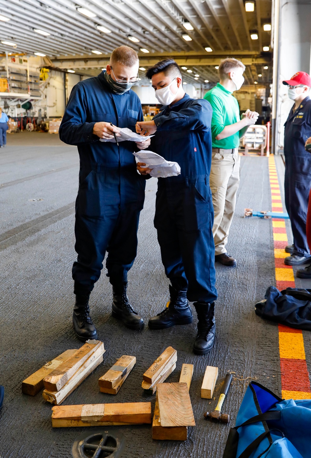 USS WASP (LHD 1) OPERATIONS AT SEA