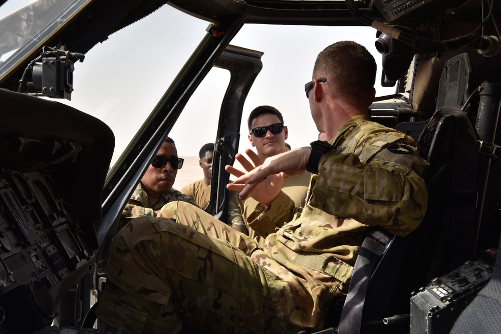 378th ECES Fire train with Task Force Javeline for rapid patient transport