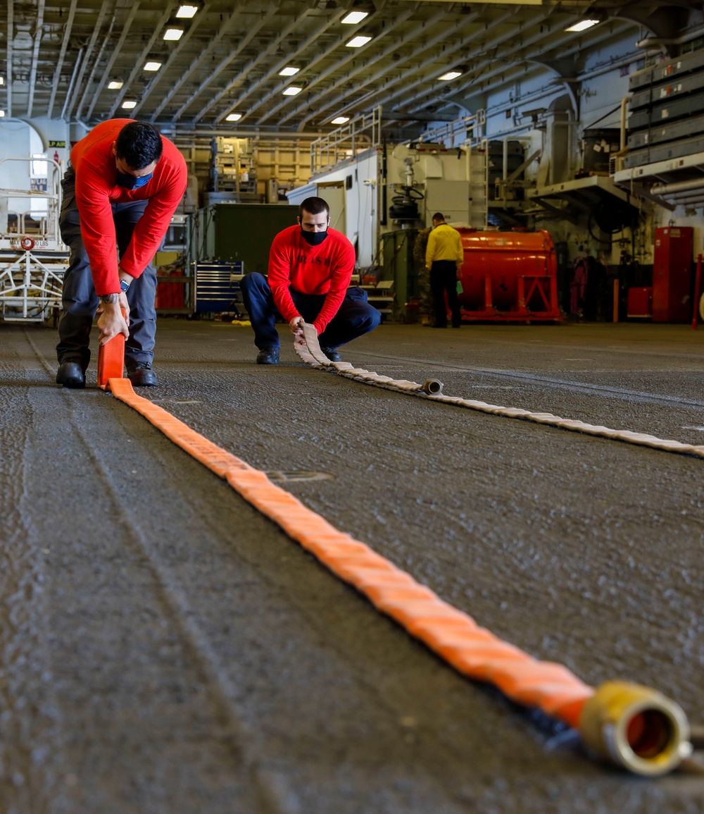 USS WASP (LHD 1) OPERATIONS AT SEA