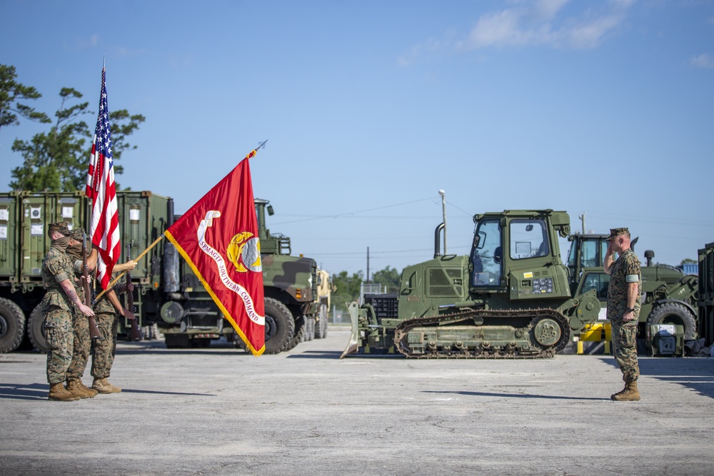 U.S. Marine task force holds opening ceremony for crisis response deployment