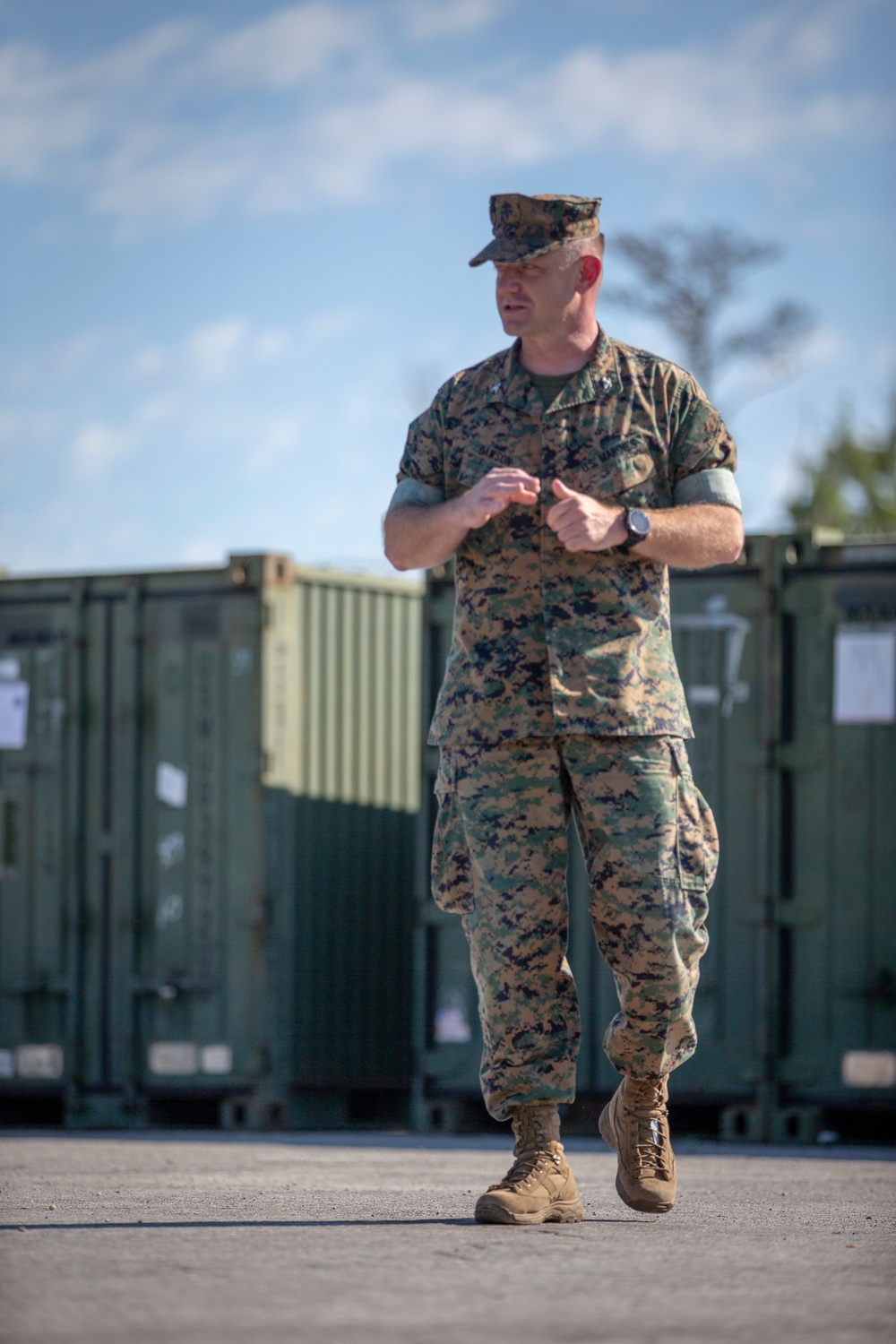 U.S. Marine task force holds opening ceremony for crisis response deployment