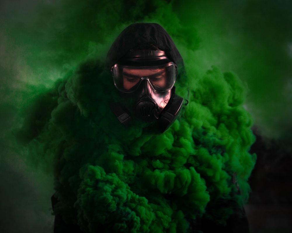 Gas Mask Portrait