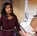 Signing in ceremony for Anu Rajaraman as Mission Director of Guatemala