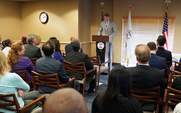 Signing in ceremony for Anu Rajaraman as Mission Director of Guatemala