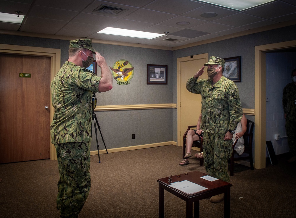Change of Command for Navy Public Affairs Support Element