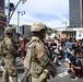 Cal Guard assists Los Angeles law enforcement by providing security during the ongoing demonstrations