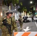 Cal Guard assists Beverly Hills law enforcement by providing security during the ongoing demonstrations