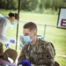 Michigan National Guard conducted COVID-19 testing in Tawas City, Mich.