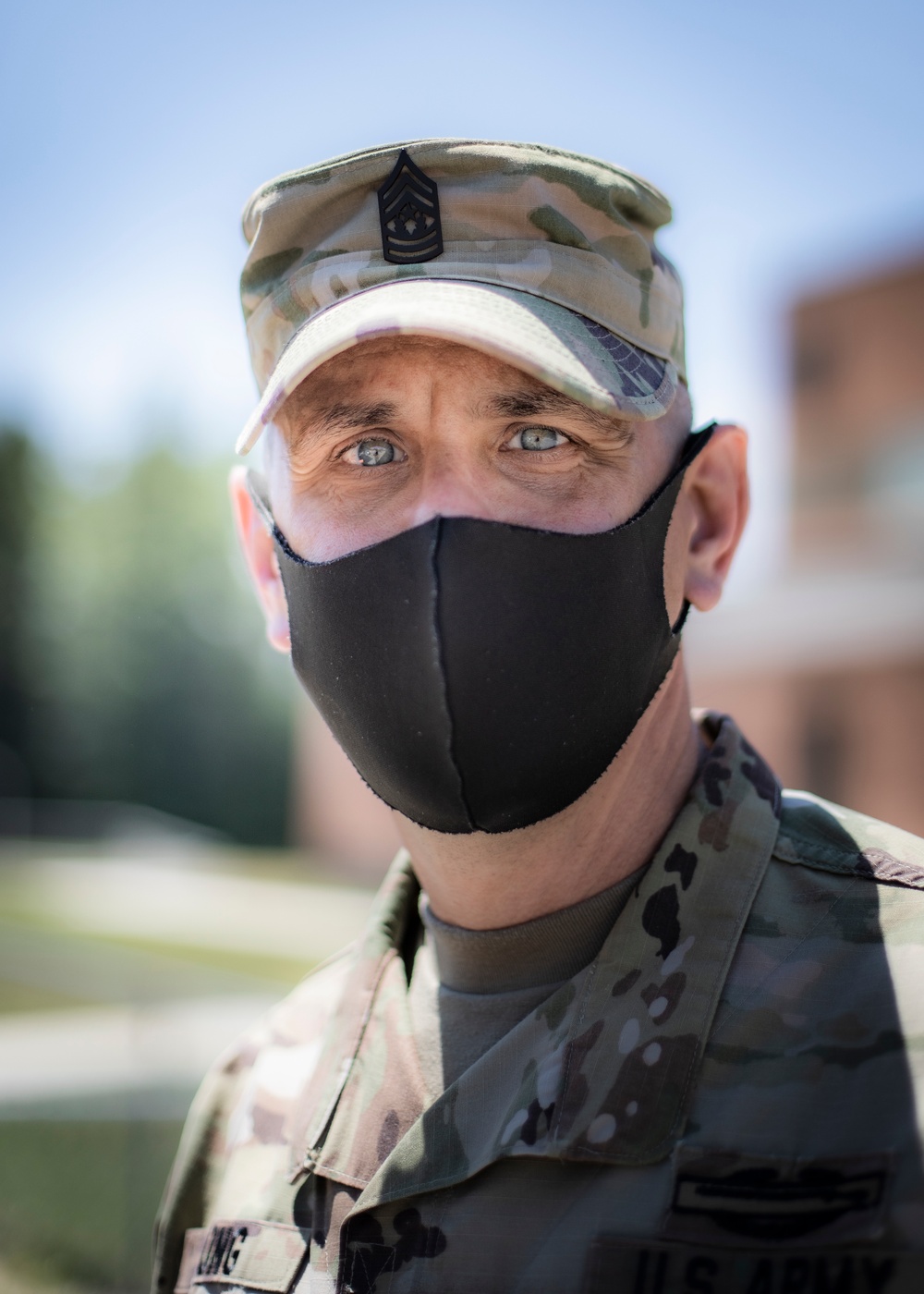 Michigan National Guard conducted COVID-19 testing in Tawas City, Mich.