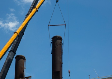Historic steam plant undergoes initial phases of demolition
