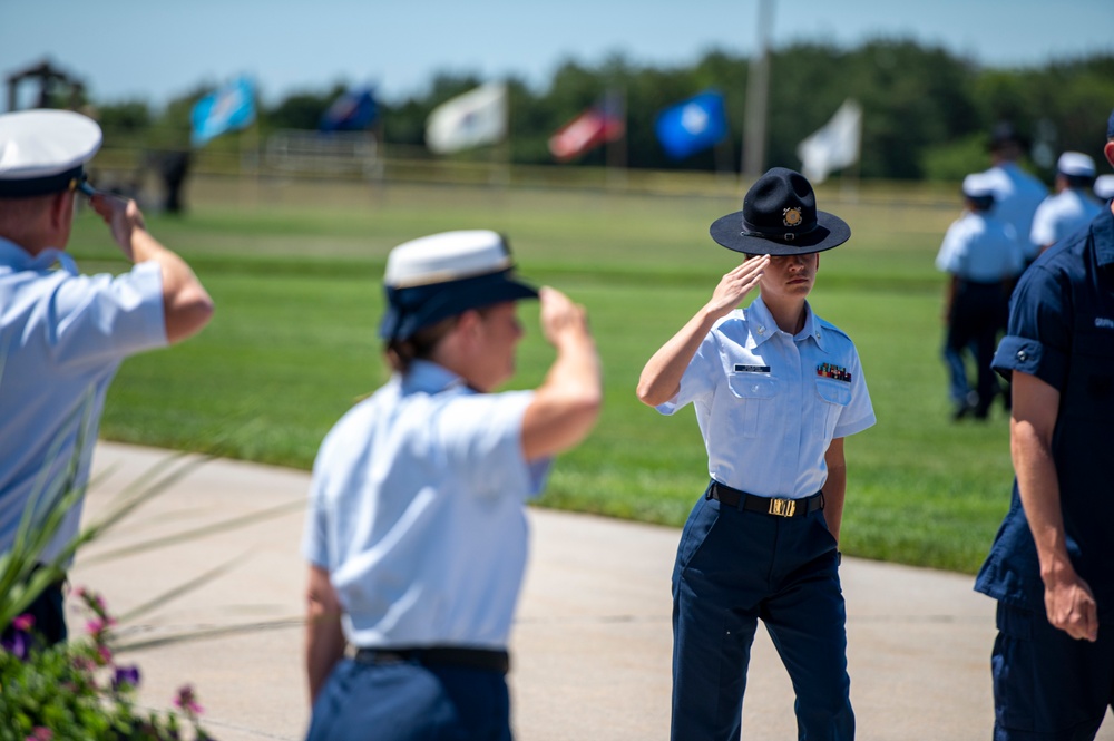 Graduates from Recruit Company Romeo 198 Complete Basic Training