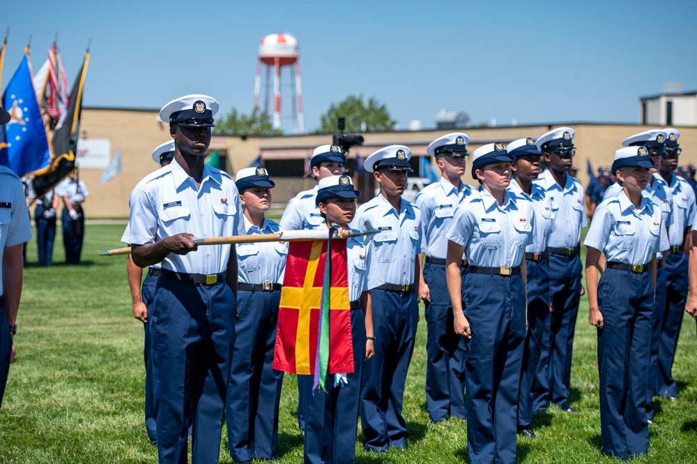 Graduates from Recruit Company Romeo 198 Complete Basic Training