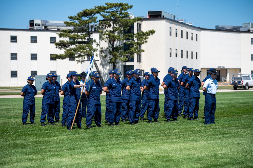 Graduates from Recruit Company Romeo 198 Complete Basic Training