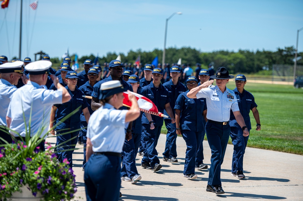 Graduates from Recruit Company Romeo 198 Complete Basic Training