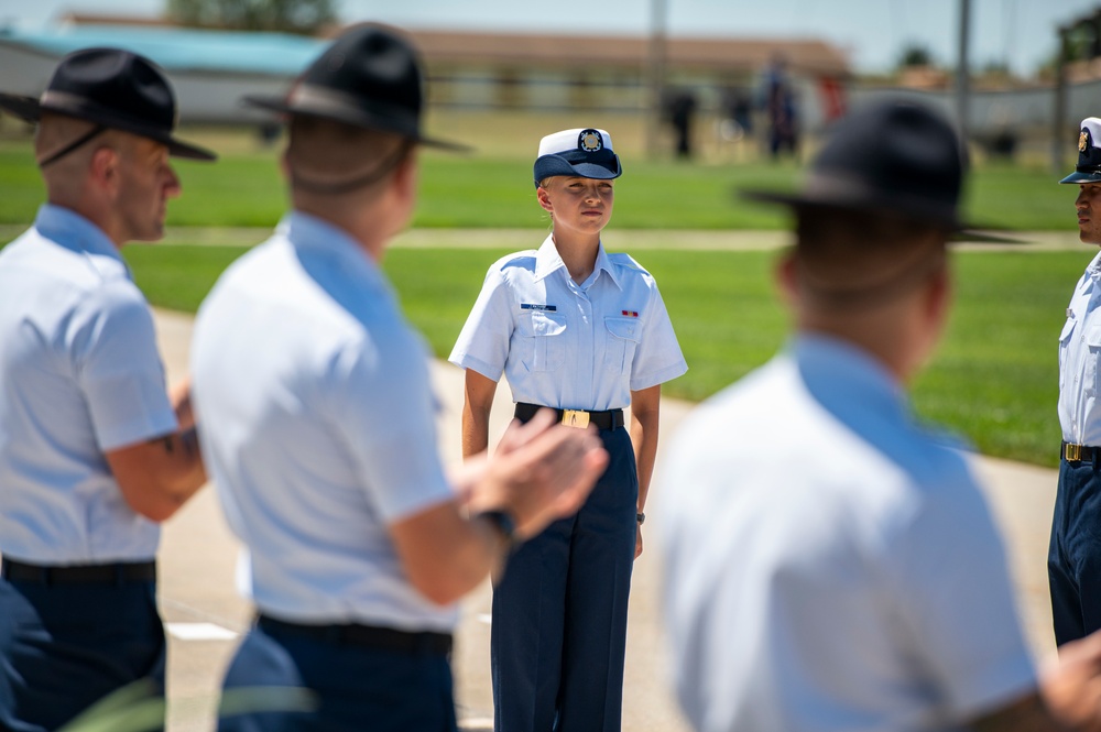 Graduates from Recruit Company Romeo 198 Complete Basic Training