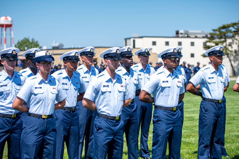 Graduates from Recruit Company Romeo 198 Complete Basic Training