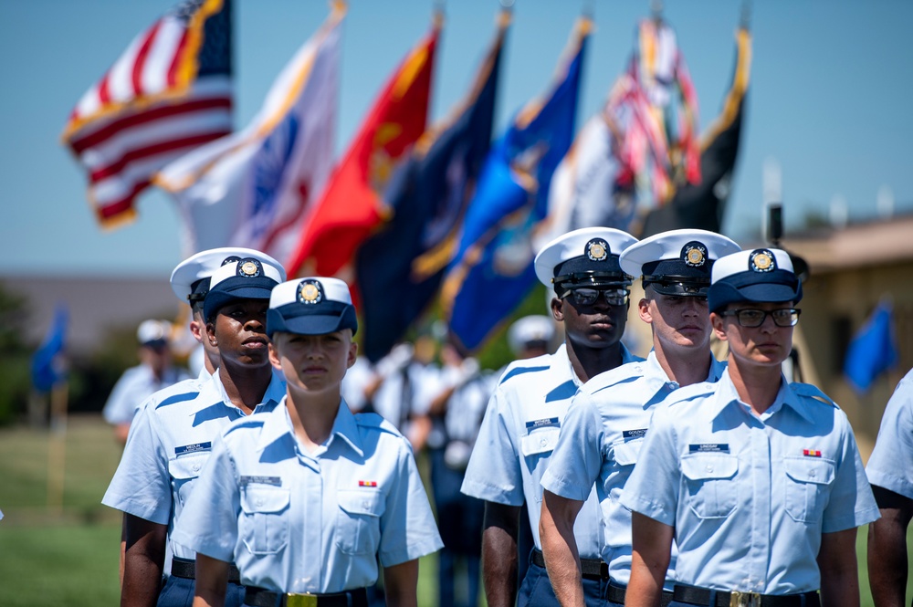 Graduates from Recruit Company Romeo 198 Complete Basic Training