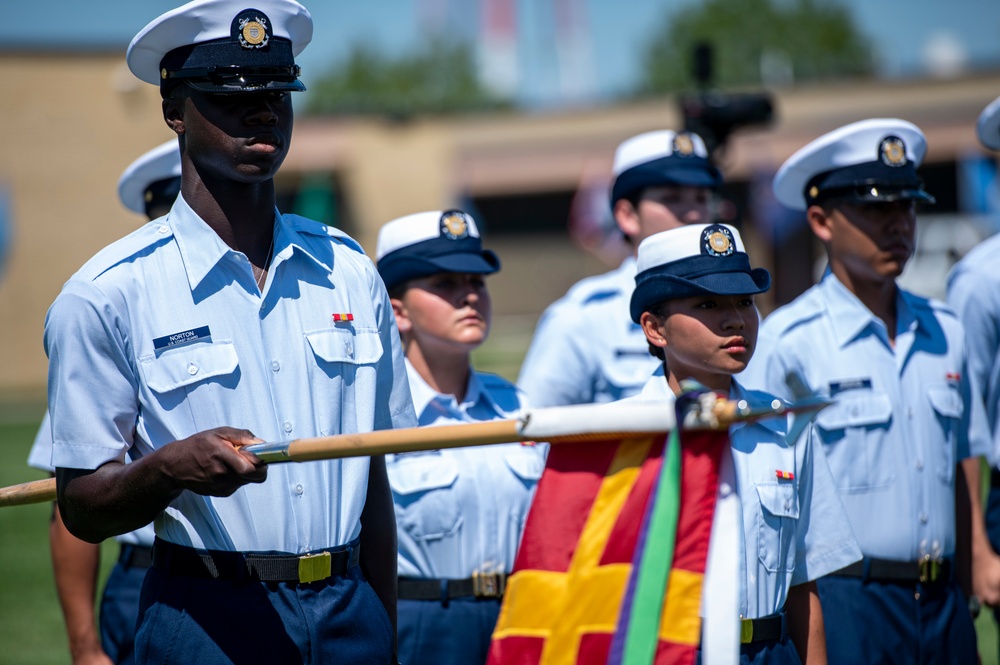 Graduates from Recruit Company Romeo 198 Complete Basic Training