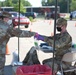 Michigan Guard; DHD4 serve Alpena residents at COVID drive-thru testing site