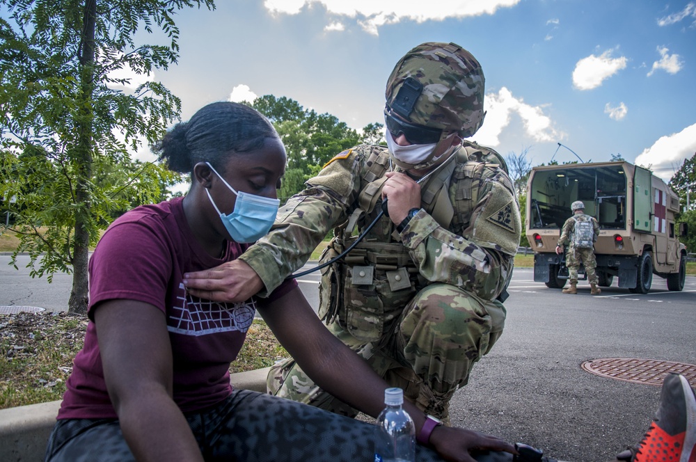 142nd ASMC completes medical response training