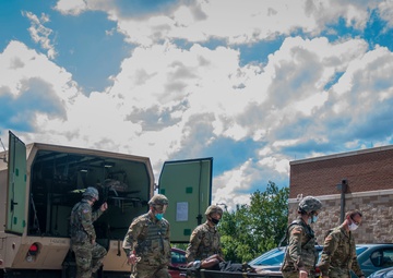 142nd ASMC completes medical response training