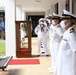 NMRTC PH Sailors stand by during NMRTC PH Change of Command