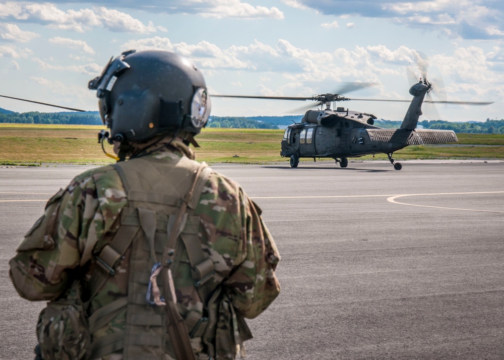 169th Aviation Regiment Conducts Flight Operations