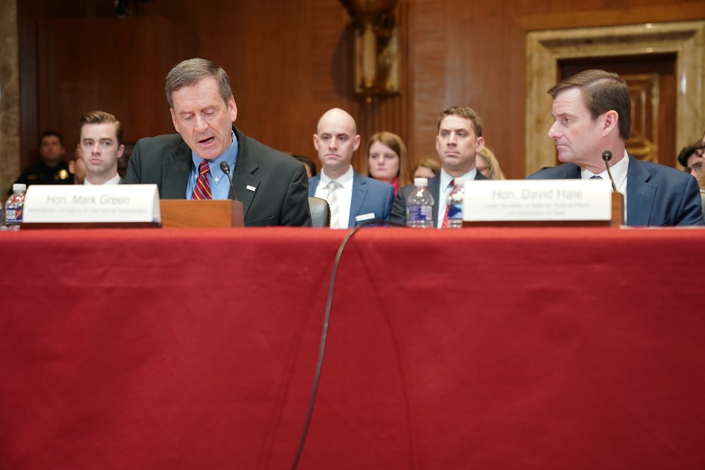 AAID Mark Green speaks at SACFO on the U.S. policy in the Sahel Region