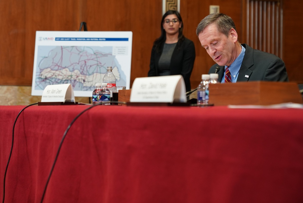 AAID Mark Green speaks at SACFO on the U.S. policy in the Sahel Region