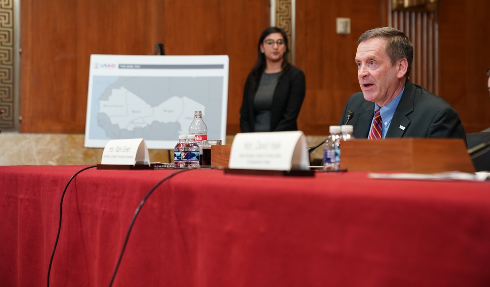 AAID Mark Green speaks at SACFO on the U.S. policy in the Sahel Region
