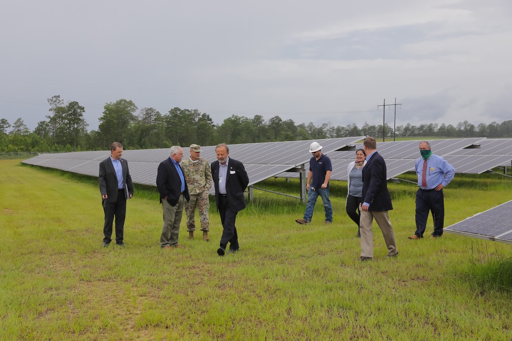 Visiting senior officials discuss Fort Benning's energy, housing,  other key efforts