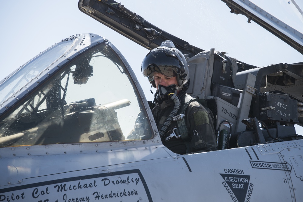Col Drowley DM Fini Flight
