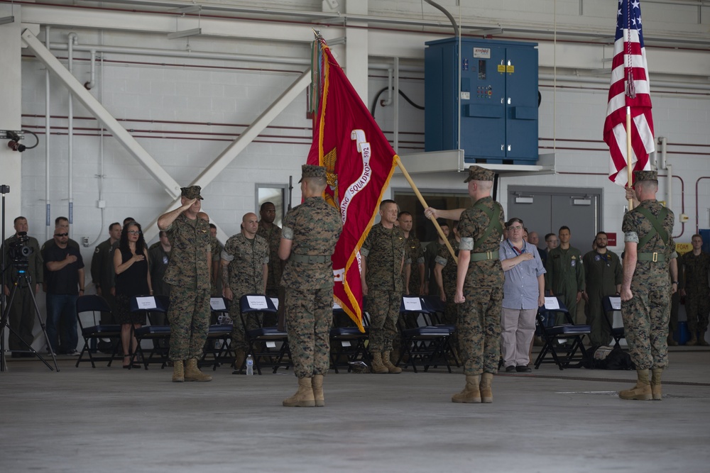 VMFAT-502 Activation Ceremony