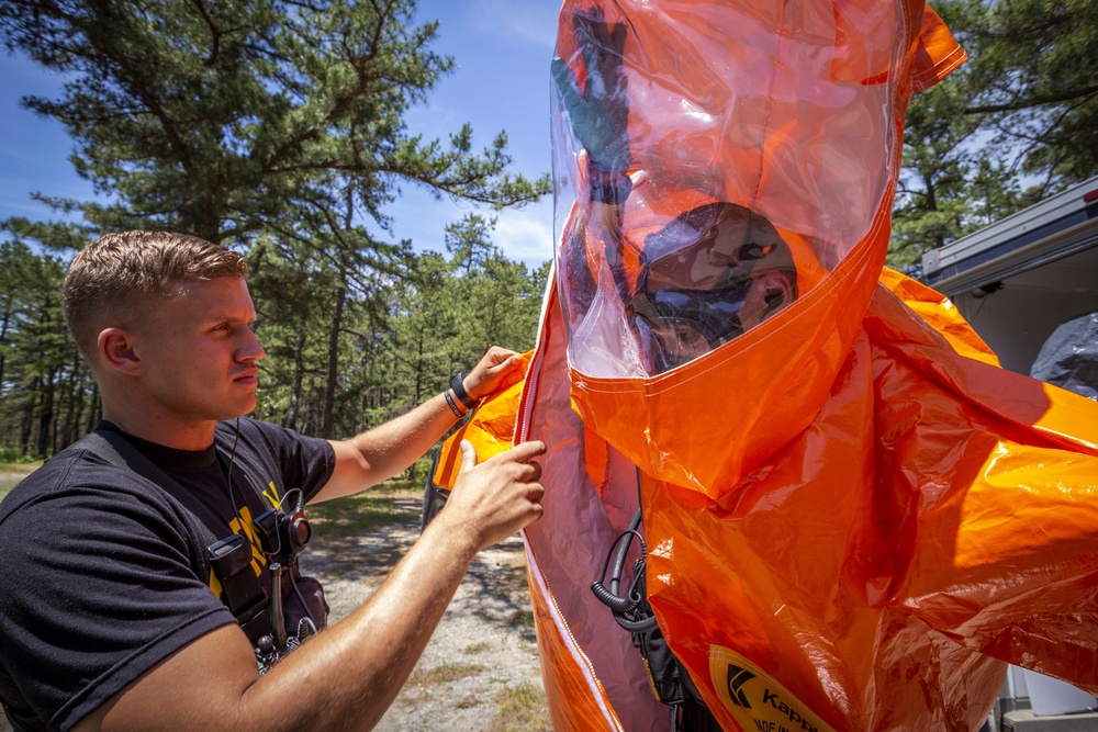 21st WMD-CST prepares for upcoming collective lanes training